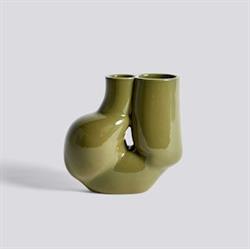 W&S vase keramisk vase Chubby oliven grøn fra HAY