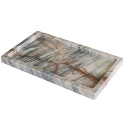 MARBI marmor bakke - brun 15x25 cm fra MOUD Home