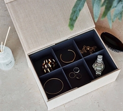 Hako Jewelry Storages - Smykkeskrin clay melange fra OYOY