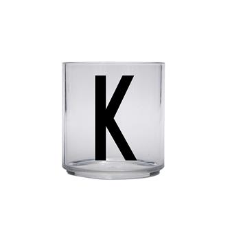 Kids personlige drikkeglas K fra Design Letters