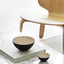 Krenit skål sand i Ø12,5 cm fra Normann Copenhagen