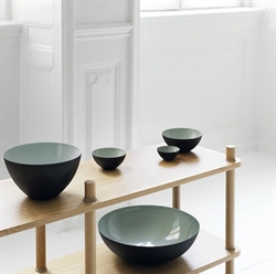 Krenit skål støvet grøn Ø25 cm fra Normann Copenhagen