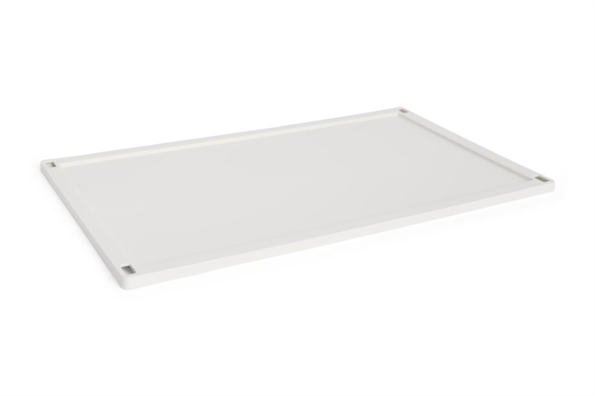 HAY Colour Crate plastik låg X-large til opbevaringskasse offwhite