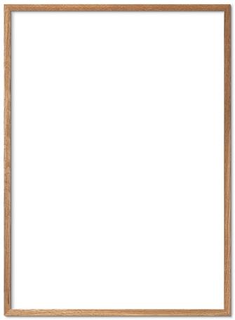 Plakatramme i massiv eg eg 30x40 cm fra Brainchild