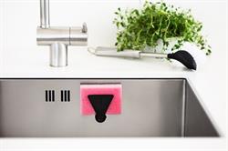 Magnetisk Svampe- & Opvaskebørsteholder sort fra Bymagnet
