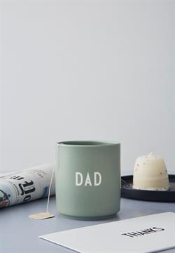 Favoritkop DAD kop i grøn fra Design Letters