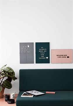 Party ikoner til opslagstavle sort Design Letters