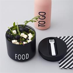 Termo lunch box sort i large fra Design Letters
