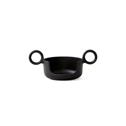 Melamin og Ecozen kopholder i sort fra Design Letters