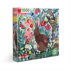 Puslespil 1000 brikker - Poppy Bunny fra eeBoo