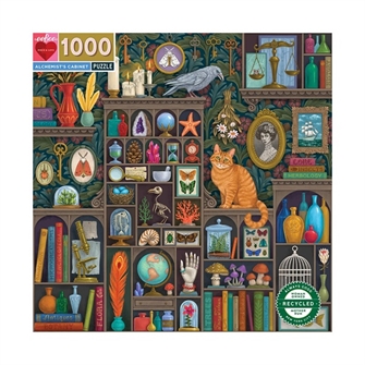 Puslespil 1000 brikker - Alchemist's Cabinet fra eeBoo
