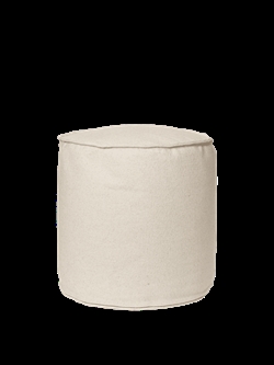 Aun cotton Puf - Ø40 - Off-white fra Ferm Living