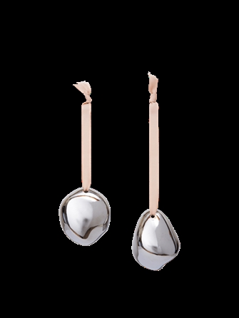 Bellure Baubles ornamenterne 2 stk i sølv fra Ferm Living