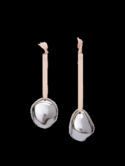 Bellure Baubles ornamenterne 2 stk i sølv fra Ferm Living