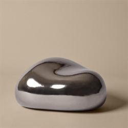 Bellure Piece - Oval - sølv sten fra Ferm Living