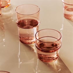 Boya glas høj blush - Sæt of 2 fra Ferm Living
