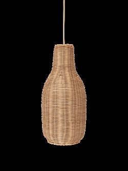 Flettet Lampeskærm Bottle - loftlampe fra Ferm Living