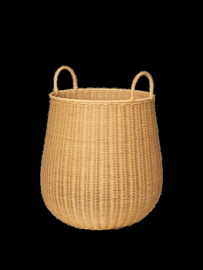Braided Laundry Basket - Vasketøjskurv medium i flet fra Ferm Living
