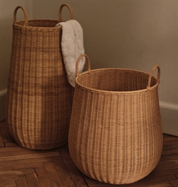 Braided Laundry Basket - Vasketøjskurv medium i flet fra Ferm Living