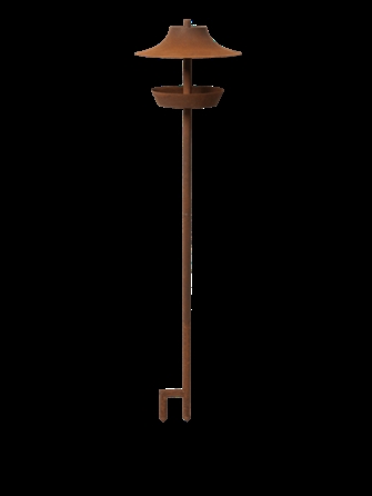 Cortivo Outdoor fuglefoderbræt i rust fra Ferm Living