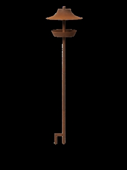 Cortivo Outdoor fuglefoderbræt i rust fra Ferm Living