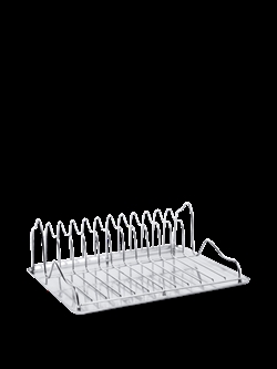 Curvature opvaskestativ og opvaskebakke i stål fra Ferm Living