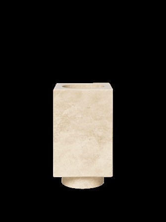Hew vase travertine fra Ferm Living