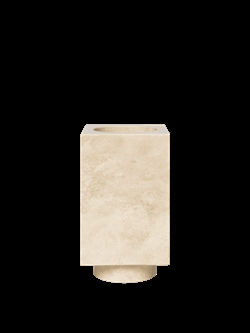 Hew vase travertine fra Ferm Living