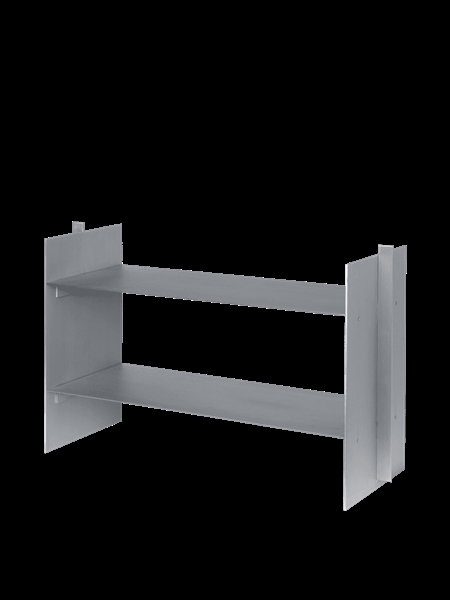 Lager low rack - lav reol i aluminium fra Ferm Living
