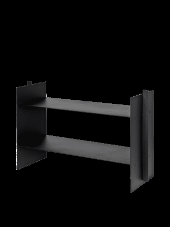 Lager low rack - lav reol i sort fra Ferm Living