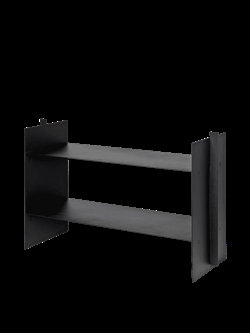 Lager low rack - lav reol i sort fra Ferm Living