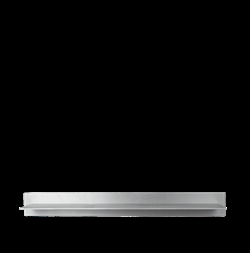 Lager Wall Shelf enkel - 85 cm væghylde i aluminium fra Ferm Living