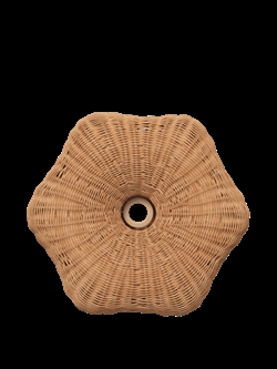 Flettet Lampeskærm Rivan - loftlampe fra Ferm Living