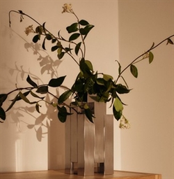 Tessera Vase - 3x3 - poleret spejl fra Ferm Living