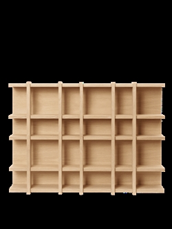 Tilem Shelf - 6x4 - sættekasse eg fra Ferm Living