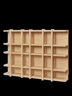 Tilem Shelf - 6x4 - sættekasse eg fra Ferm Living