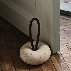 Wa dørstopper travertine fra Ferm Living