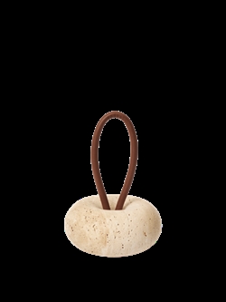 Wa dørstopper travertine fra Ferm Living