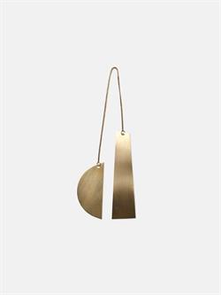 Ferm Living Messing ormament Twin Half Moon