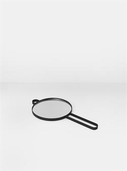 Håndspejl Poise sort fra Ferm Living