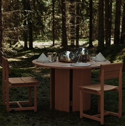 Bellure Piece - Round - sølv sten fra Ferm Living