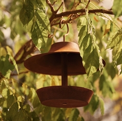 Cortivo Outdoor fuglefoderbræt i rust fra Ferm Living