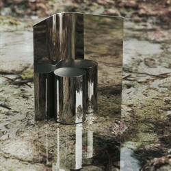 Eddy vase i spejl polering fra Ferm Living