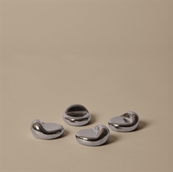 Nube Planter Feet - krukkefødder sølv sæt af 4 fra Ferm Living