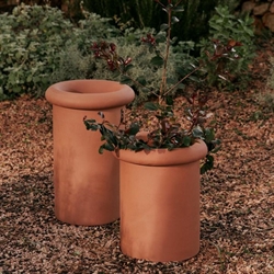 Rollo Pot small - Urtepotteskjuler H36 terracotta fra Ferm Living