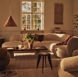 Evio vase large burnt umber H35 fra Ferm Living