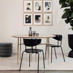 Ripple smoke glaskaraffel fra Ferm Living