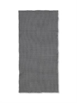 Økologisk badehåndklæde grå fra Ferm Living