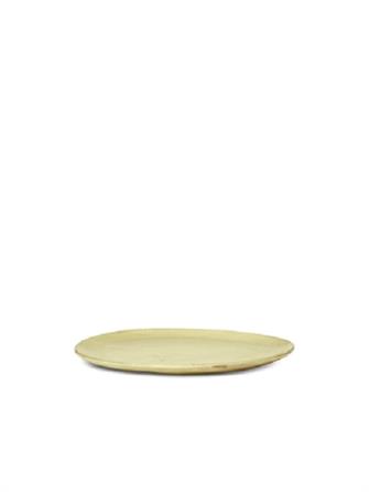 Flow tallerken medium gul fra Ferm Living