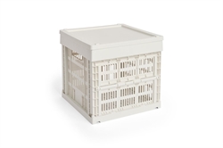 HAY Colour Crate folde opbevaringskasse Cube offwhite